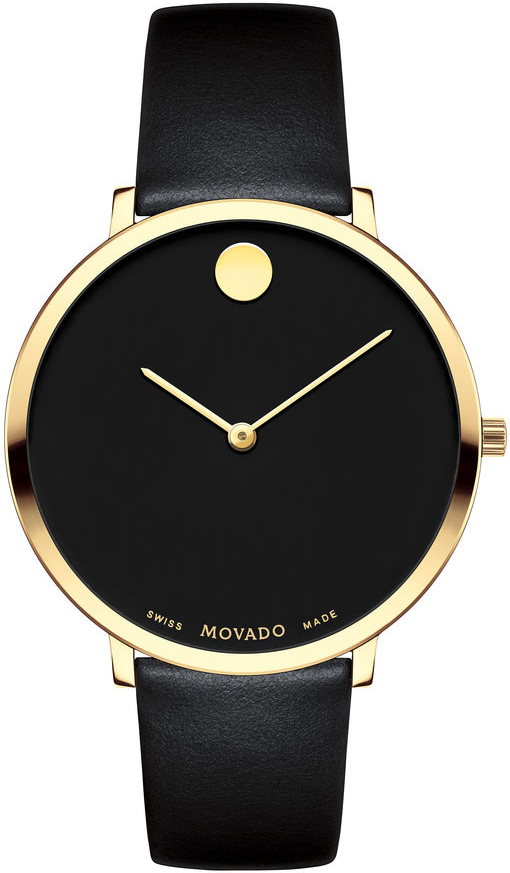 Movado 70th Anniversary 0607137 Movado 70th Anniversary 0607137Наручные часы<br>Швейцарские часы Movado 70th Anniversary 0607137<br><br>Пол: Женские<br>Страна-производитель: Швейцария<br>Механизм: Кварцевый<br>Материал корпуса: Сталь<br>Материал ремня/браслета: Кожа<br>Водозащита, диапазон: None<br>Стекло: Сапфировое<br>Толщина корпуса: 5,85 мм<br>Стиль: None