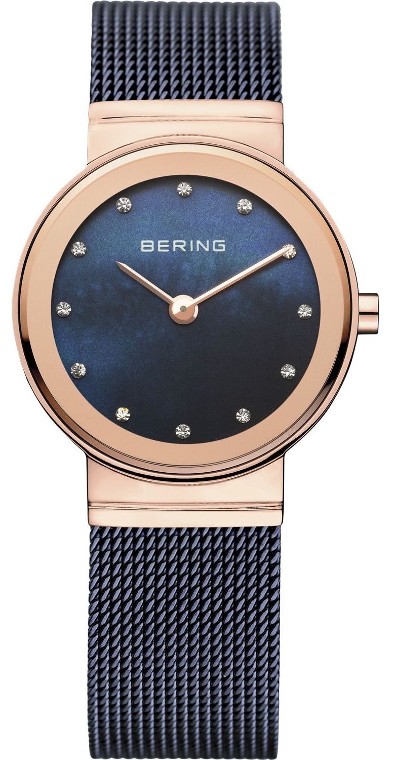 Bering 10126-367 Bering 10126-367Наручные часы<br>Датские часы Bering Classic 10126-367<br><br>Пол: Женские<br>Страна-производитель: Дания<br>Механизм: Кварцевый<br>Материал корпуса: Сталь + PVD<br>Материал ремня/браслета: Сталь<br>Водозащита, диапазон: 30 - 60 м<br>Стекло: Сапфировое<br>Толщина корпуса: None<br>Стиль: Мода