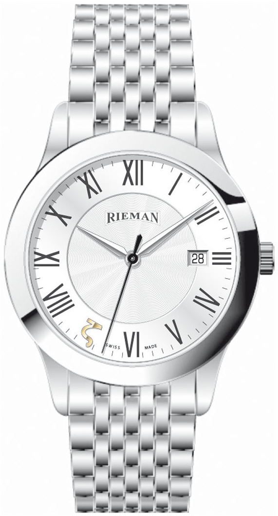 Rieman Radical R1040.121.012 Rieman Radical R1040.121.012Наручные часы<br>Швейцарские часы Rieman Radical R1040.121.012Часы входят в модельный ряд коллекции Radical. Это мужские часы. Материал корпуса часов — сталь. Стекло - сапфировое. Водозащита этой модели 30 м. Цвет циферблата - серый. Из основных функций на циферблате представлены: часы, минуты, секунды. В этой модели используются такие усложнения как дата, . Часы обладают корпусом 40мм.<br><br>Пол: Мужские<br>Страна-производитель: Швейцария<br>Механизм: Кварцевый<br>Материал корпуса: Сталь<br>Материал ремня/браслета: Сталь<br>Водозащита, диапазон: 20 - 100 м<br>Стекло: Сапфировое<br>Толщина корпуса: None<br>Стиль: Классика