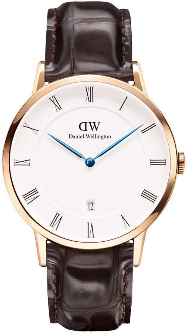 Daniel Wellington Dapper York 1102DW Daniel Wellington Dapper York 1102DWНаручные часы<br>Шведские часы Daniel Wellington Dapper York 1102DW<br><br>Пол: Мужские<br>Страна-производитель: Швеция<br>Механизм: Кварцевый<br>Материал корпуса: Сталь<br>Материал ремня/браслета: Кожа<br>Водозащита, диапазон: None<br>Стекло: Минеральное<br>Толщина корпуса: 7 мм<br>Стиль: None