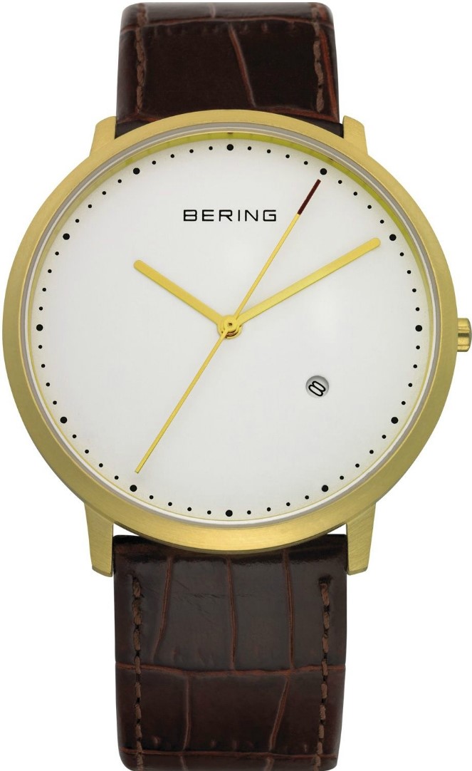 Bering Classic 11139-534 Bering Classic 11139-534Наручные часы<br>Датские часы Bering Classic 11139-534<br><br>Пол: Unisex<br>Страна-производитель: Дания<br>Механизм: Кварцевый<br>Материал корпуса: Сталь<br>Материал ремня/браслета: Кожа<br>Водозащита, диапазон: None<br>Стекло: Сапфировое<br>Толщина корпуса: None<br>Стиль: None