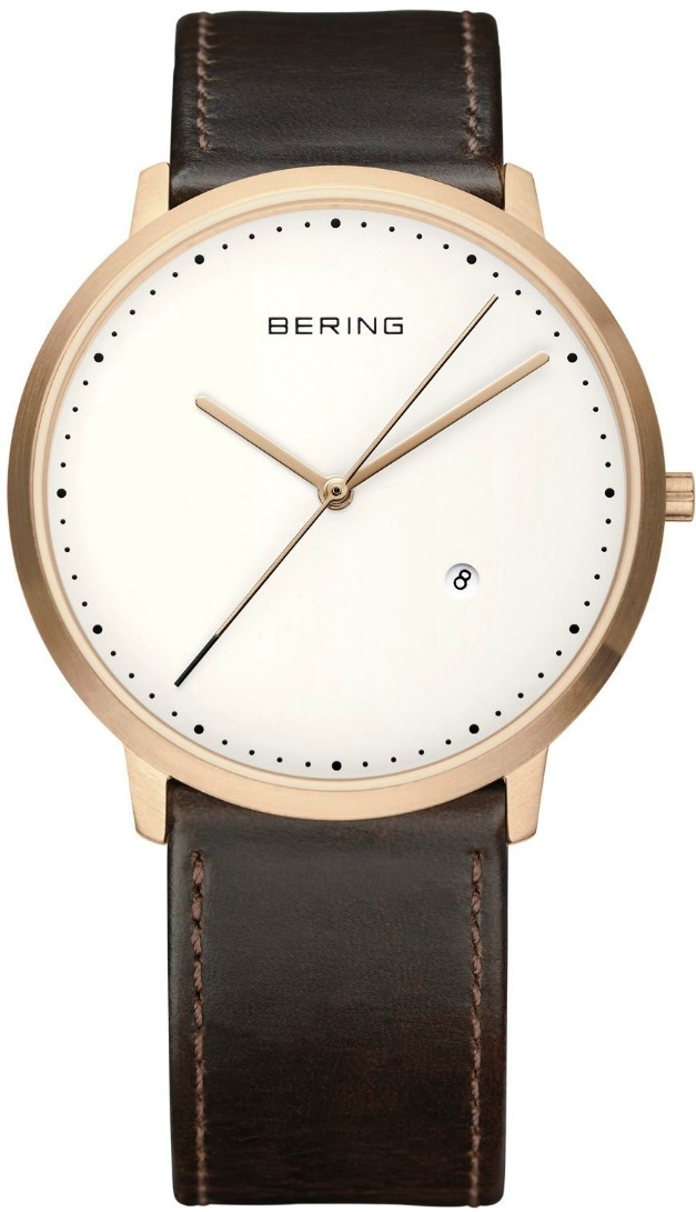 Bering Classic Round 11139-564 Bering Classic Round 11139-564Наручные часы<br>Датские часы Bering Classic Round 11139-564<br><br>Пол: Мужские<br>Страна-производитель: Дания<br>Механизм: Кварцевый<br>Материал корпуса: Сталь<br>Материал ремня/браслета: Кожа<br>Водозащита, диапазон: None<br>Стекло: Сапфировое<br>Толщина корпуса: None<br>Стиль: None