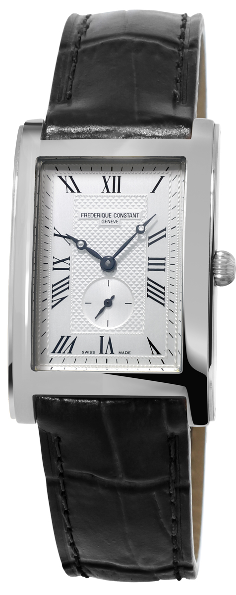 Frederique Constant Carree FC-235MC26 Frederique Constant Carree FC-235MC26Наручные часы<br>Швейцарские часы Frederique Constant Carree FC-235MC26Данная модель — яркий представитель коллекции Carree. Это настоящие женские часы. Материал корпуса часов — сталь. В этих часах используется сапфировое стекло. Водозащита - 30 м. Цвет циферблата - белый. Размер данной модели 26х39мм.<br><br>Пол: Женские<br>Страна-производитель: Швейцария<br>Механизм: Кварцевый<br>Материал корпуса: Сталь<br>Материал ремня/браслета: Кожа<br>Водозащита, диапазон: 20 - 100 м<br>Стекло: Сапфировое<br>Толщина корпуса: None<br>Стиль: Классика