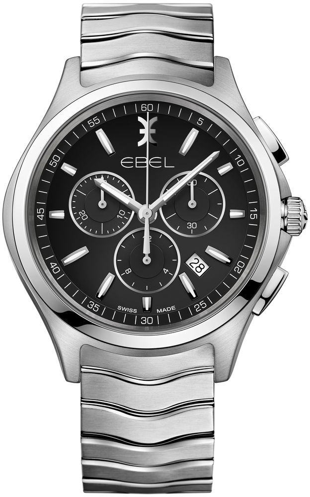 Ebel Wave 1216342 Ebel Wave 1216342Наручные часы<br>Швейцарские часы Ebel Wave 1216342<br><br>Пол: Мужские<br>Страна-производитель: Швейцария<br>Механизм: Кварцевый<br>Материал корпуса: Сталь<br>Материал ремня/браслета: Сталь<br>Водозащита, диапазон: None<br>Стекло: Сапфировое<br>Толщина корпуса: 12 мм<br>Стиль: None