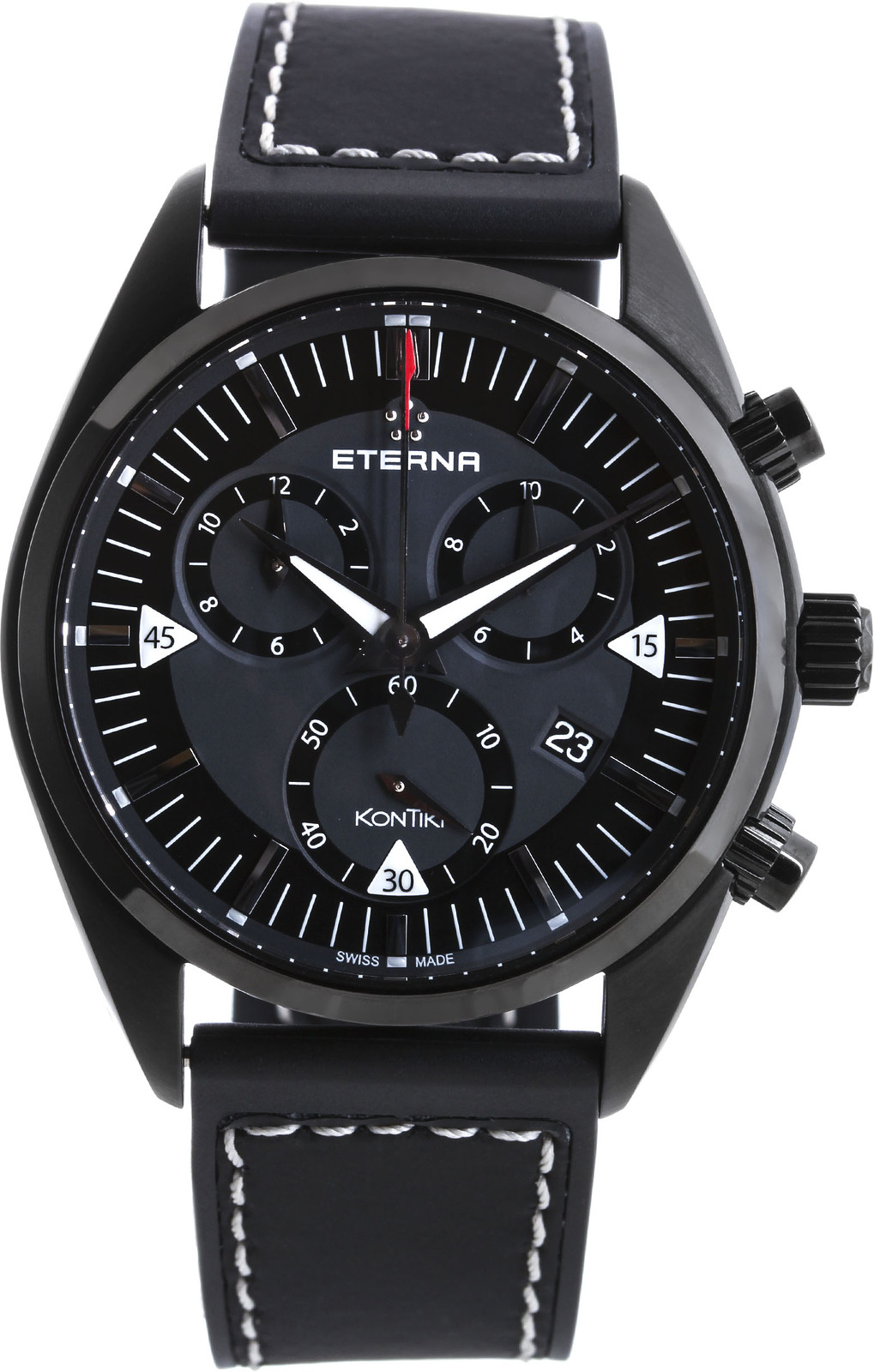 Eterna Adventure 1250.43.41.1308 Eterna Adventure 1250.43.41.1308Наручные часы<br>Швейцарские часы Eterna Adventure 1250.43.41.1308<br><br>Пол: Мужские<br>Страна-производитель: Швейцария<br>Механизм: Кварцевый<br>Материал корпуса: Сталь<br>Материал ремня/браслета: Кожа<br>Водозащита, диапазон: 200 - 800 м<br>Стекло: Сапфировое<br>Толщина корпуса: 13 мм<br>Стиль: Классика