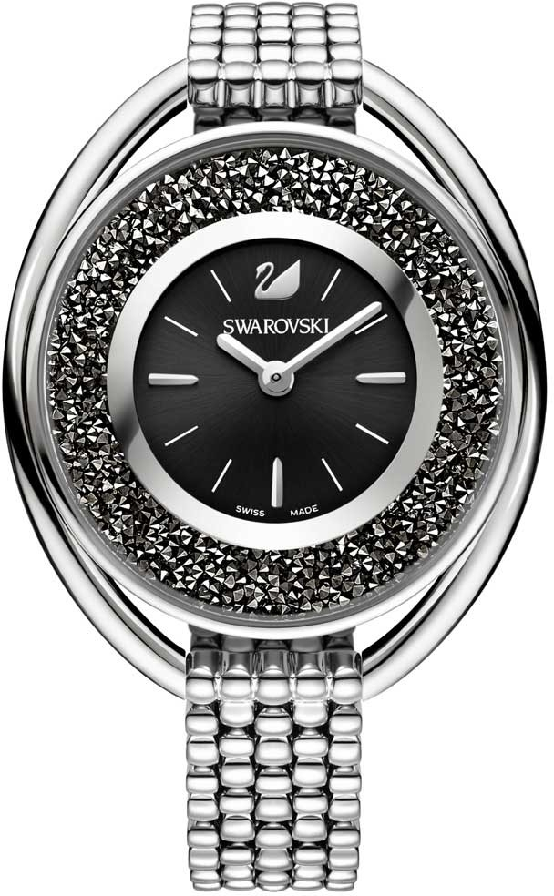 Swarovski 5181664 Swarovski 5181664Наручные часы<br>Швейцарские часы Swarovski Crystalline Oval Black Bracelet Watch 5181664<br><br>Пол: Женские<br>Страна-производитель: Швейцария<br>Механизм: Кварцевый<br>Материал корпуса: Сталь<br>Материал ремня/браслета: Сталь<br>Водозащита, диапазон: 20 - 100 м<br>Стекло: Минеральное<br>Толщина корпуса: None<br>Стиль: Мода