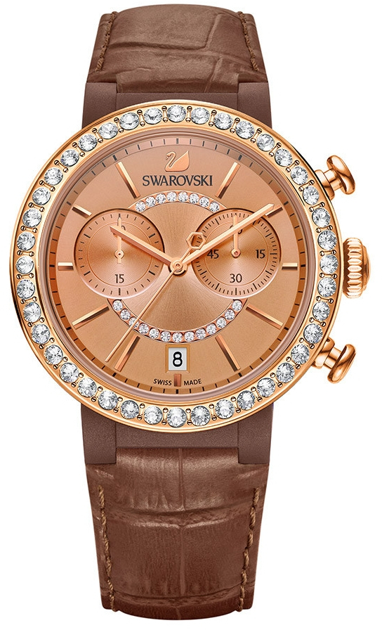Swarovski Citra 5183367 Swarovski Citra 5183367Наручные часы<br>Швейцарские часы Swarovski Citra Sphere Chrono 5183367<br><br>Пол: Женские<br>Страна-производитель: Швейцария<br>Механизм: None<br>Материал корпуса: Сталь<br>Материал ремня/браслета: Кожа<br>Водозащита, диапазон: None<br>Стекло: None<br>Толщина корпуса: None<br>Стиль: None