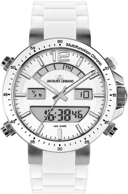 Jacques Lemans Milano 1-1712B Jacques Lemans Milano 1-1712BНаручные часы<br>Австрийские часы Jacques Lemans Milano 1-1712B<br><br>Пол: Unisex<br>Страна-производитель: Австрия<br>Механизм: Кварцевый<br>Материал корпуса: Сталь<br>Материал ремня/браслета: Силикон<br>Водозащита, диапазон: None<br>Стекло: Минеральное<br>Толщина корпуса: None<br>Стиль: None