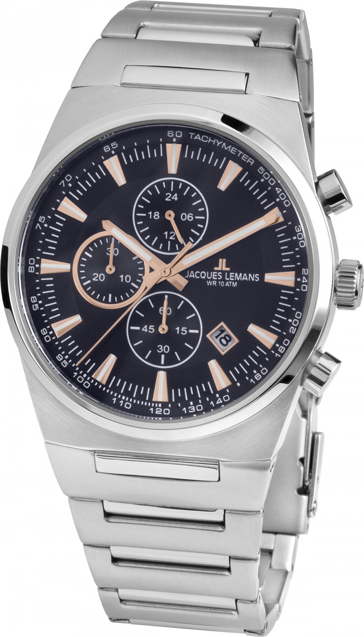 Jacques Lemans Manchester 1-1734B Jacques Lemans Manchester 1-1734BНаручные часы<br>Австрийские часы Jacques Lemans Manchester 1-1734B<br><br>Пол: Мужские<br>Страна-производитель: Австрия<br>Механизм: Кварцевый<br>Материал корпуса: Сталь<br>Материал ремня/браслета: Сталь<br>Водозащита, диапазон: None<br>Стекло: Минеральное<br>Толщина корпуса: None<br>Стиль: None