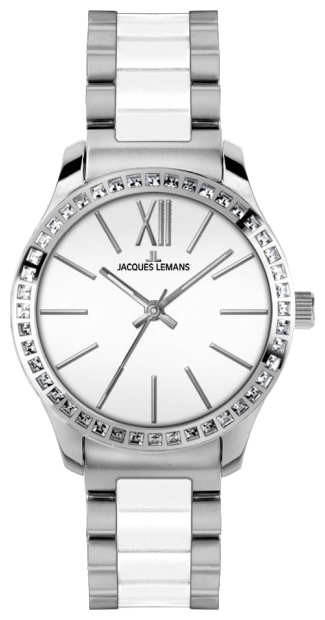 Jacques Lemans Rome 1-1797B Jacques Lemans Rome 1-1797BНаручные часы<br>Австрийские часы Jacques Lemans Rome 1-1797B<br><br>Пол: Женские<br>Страна-производитель: Австрия<br>Механизм: Кварцевый<br>Материал корпуса: Сталь<br>Материал ремня/браслета: Сталь + Керамика<br>Водозащита, диапазон: None<br>Стекло: Минеральное<br>Толщина корпуса: 8 мм<br>Стиль: None