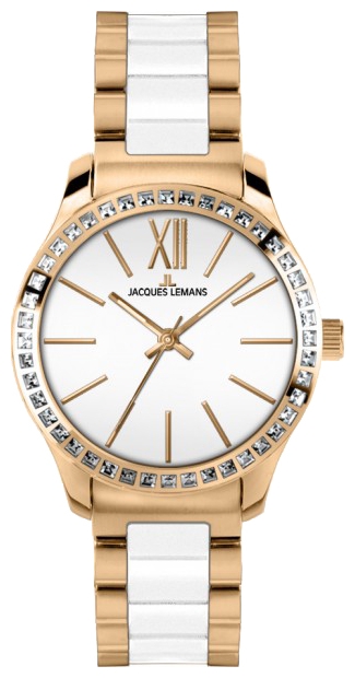 Jacques Lemans Rome 1-1797D Jacques Lemans Rome 1-1797DНаручные часы<br>Австрийские часы Jacques Lemans Rome 1-1797D<br><br>Пол: Женские<br>Страна-производитель: Австрия<br>Механизм: Кварцевый<br>Материал корпуса: Сталь<br>Материал ремня/браслета: Сталь + Керамика<br>Водозащита, диапазон: None<br>Стекло: Минеральное<br>Толщина корпуса: 8 мм<br>Стиль: None