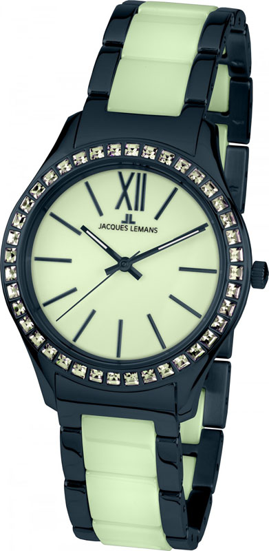 Jacques Lemans Rome 1-1797Q Jacques Lemans Rome 1-1797QНаручные часы<br>Австрийские часы Jacques Lemans Rome 1-1797Q<br><br>Пол: Женские<br>Страна-производитель: Австрия<br>Механизм: Кварцевый<br>Материал корпуса: Сталь<br>Материал ремня/браслета: Сталь + Керамика<br>Водозащита, диапазон: None<br>Стекло: Минеральное<br>Толщина корпуса: 8 мм<br>Стиль: None