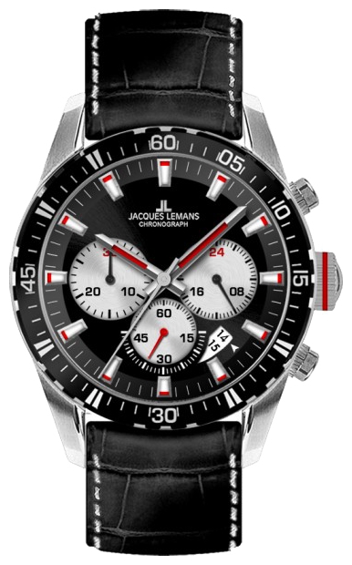 Jacques Lemans Liverpool 1-1801C Jacques Lemans Liverpool 1-1801CНаручные часы<br>Австрийские часы Jacques Lemans Liverpool 1-1801C<br><br>Пол: Мужские<br>Страна-производитель: Австрия<br>Механизм: Кварцевый<br>Материал корпуса: Сталь<br>Материал ремня/браслета: Кожа<br>Водозащита, диапазон: None<br>Стекло: Минеральное<br>Толщина корпуса: 11 мм<br>Стиль: None