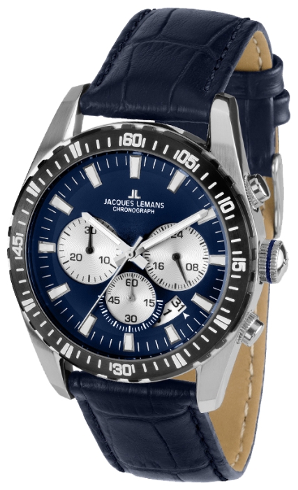 Jacques Lemans Liverpool 1-1801J Jacques Lemans Liverpool 1-1801JНаручные часы<br>Австрийские часы Jacques Lemans Liverpool 1-1801J<br><br>Пол: Мужские<br>Страна-производитель: Австрия<br>Механизм: Кварцевый<br>Материал корпуса: Сталь<br>Материал ремня/браслета: Кожа<br>Водозащита, диапазон: None<br>Стекло: Минеральное<br>Толщина корпуса: 11 мм<br>Стиль: None