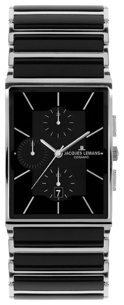 Jacques Lemans York 1-1817A Jacques Lemans York 1-1817AНаручные часы<br>Австрийские часы Jacques Lemans York 1-1817A<br><br>Пол: Мужские<br>Страна-производитель: Австрия<br>Механизм: Кварцевый<br>Материал корпуса: Сталь<br>Материал ремня/браслета: Сталь + Керамика<br>Водозащита, диапазон: None<br>Стекло: Сапфировое<br>Толщина корпуса: None<br>Стиль: None
