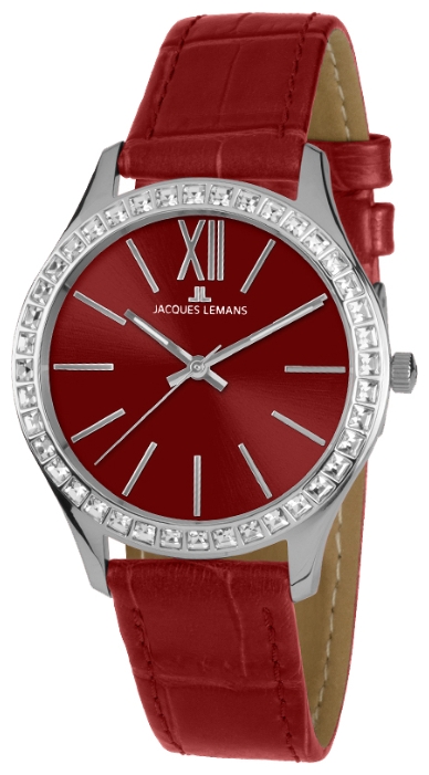 Jacques Lemans Rome 1-1841U Jacques Lemans Rome 1-1841UНаручные часы<br>Австрийские часы Jacques Lemans Rome 1-1841U<br><br>Пол: Женские<br>Страна-производитель: Австрия<br>Механизм: Кварцевый<br>Материал корпуса: Сталь<br>Материал ремня/браслета: Кожа<br>Водозащита, диапазон: None<br>Стекло: Минеральное<br>Толщина корпуса: None<br>Стиль: None