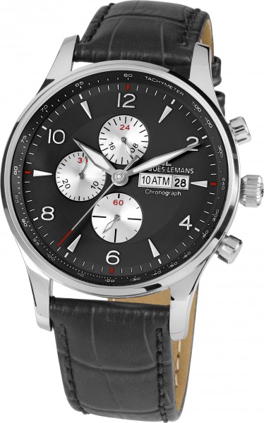Jacques Lemans London 1-1844A Jacques Lemans London 1-1844AНаручные часы<br>Австрийские часы Jacques Lemans London 1-1844A<br><br>Пол: Мужские<br>Страна-производитель: Австрия<br>Механизм: Кварцевый<br>Материал корпуса: Сталь<br>Материал ремня/браслета: Кожа<br>Водозащита, диапазон: None<br>Стекло: Минеральное<br>Толщина корпуса: None<br>Стиль: None