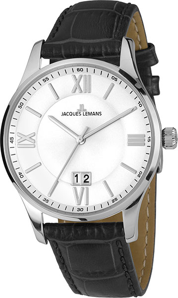Jacques Lemans London 1-1845S Jacques Lemans London 1-1845SНаручные часы<br>Австрийские часы Jacques Lemans London 1-1845S<br><br>Пол: Мужские<br>Страна-производитель: Австрия<br>Механизм: Кварцевый<br>Материал корпуса: Сталь<br>Материал ремня/браслета: Кожа<br>Водозащита, диапазон: None<br>Стекло: Минеральное<br>Толщина корпуса: None<br>Стиль: None