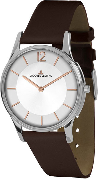 Jacques Lemans London 1-1851F Jacques Lemans London 1-1851FНаручные часы<br>Австрийские часы Jacques Lemans London 1-1851F<br><br>Пол: Женские<br>Страна-производитель: Австрия<br>Механизм: Кварцевый<br>Материал корпуса: Сталь<br>Материал ремня/браслета: Кожа<br>Водозащита, диапазон: None<br>Стекло: Минеральное<br>Толщина корпуса: None<br>Стиль: None