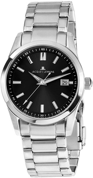 Jacques Lemans Liverpool 1-1868A Jacques Lemans Liverpool 1-1868AНаручные часы<br>Австрийские часы Jacques Lemans Liverpool 1-1868A<br><br>Пол: Мужские<br>Страна-производитель: Австрия<br>Механизм: Кварцевый<br>Материал корпуса: Сталь<br>Материал ремня/браслета: Сталь<br>Водозащита, диапазон: None<br>Стекло: Минеральное<br>Толщина корпуса: None<br>Стиль: None