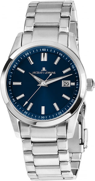 Jacques Lemans Liverpool 1-1868C Jacques Lemans Liverpool 1-1868CНаручные часы<br>Австрийские часы Jacques Lemans Liverpool 1-1868C<br><br>Пол: Мужские<br>Страна-производитель: Австрия<br>Механизм: Кварцевый<br>Материал корпуса: Сталь<br>Материал ремня/браслета: Сталь<br>Водозащита, диапазон: None<br>Стекло: Минеральное<br>Толщина корпуса: None<br>Стиль: None