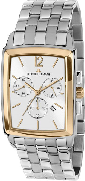 Jacques Lemans Bienne 1-1906H Jacques Lemans Bienne 1-1906HНаручные часы<br>Австрийские часы Jacques Lemans Bienne 1-1906H<br><br>Пол: Мужские<br>Страна-производитель: Австрия<br>Механизм: Кварцевый<br>Материал корпуса: Сталь<br>Материал ремня/браслета: Сталь<br>Водозащита, диапазон: None<br>Стекло: Минеральное<br>Толщина корпуса: None<br>Стиль: None