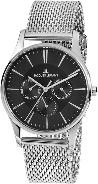Jacques Lemans London 1-1929G Jacques Lemans London 1-1929GНаручные часы<br>Австрийские часы Jacques Lemans London 1-1929G<br><br>Пол: Мужские<br>Страна-производитель: Австрия<br>Механизм: Кварцевый<br>Материал корпуса: Сталь<br>Материал ремня/браслета: Сталь<br>Водозащита, диапазон: None<br>Стекло: Минеральное<br>Толщина корпуса: None<br>Стиль: None