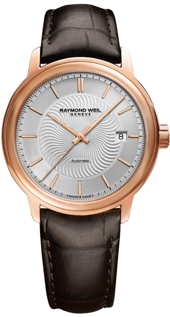 Raymond Weil Maestro 2237-PC5-65001 Raymond Weil Maestro 2237-PC5-65001Наручные часы<br>Швейцарские часы Raymond Weil Maestro 2237-PC5-65001<br><br>Пол: Мужские<br>Страна-производитель: Швейцария<br>Механизм: Механический<br>Материал корпуса: Сталь<br>Материал ремня/браслета: Кожа<br>Водозащита, диапазон: None<br>Стекло: Сапфировое<br>Толщина корпуса: None<br>Стиль: None
