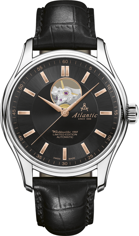 Atlantic Worldmaster 52757.41.61R Atlantic Worldmaster 52757.41.61RНаручные часы<br>Швейцарские часы Atlantic Worldmaster 52757.41.61R<br><br>Пол: Мужские<br>Страна-производитель: Швейцария<br>Механизм: Механический<br>Материал корпуса: Сталь<br>Материал ремня/браслета: Кожа<br>Водозащита, диапазон: None<br>Стекло: Сапфировое<br>Толщина корпуса: None<br>Стиль: None