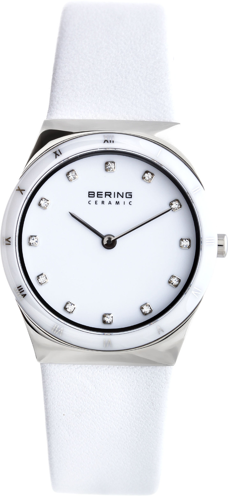 Bering Ceramic 32230-684 Bering Ceramic 32230-684Наручные часы<br>Датские часы Bering Ceramic 32230-684<br><br>Пол: Женские<br>Страна-производитель: Дания<br>Механизм: Кварцевый<br>Материал корпуса: Сталь<br>Материал ремня/браслета: Кожа<br>Водозащита, диапазон: 20 - 100 м<br>Стекло: Сапфировое<br>Толщина корпуса: 6 мм<br>Стиль: Классика