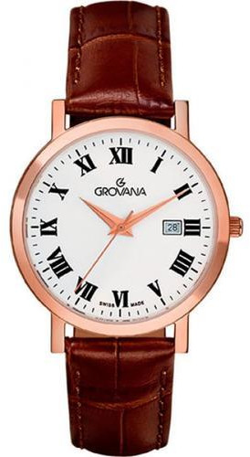 Grovana Traditional 3230.1563 Grovana Traditional 3230.1563Наручные часы<br>Швейцарские часы Grovana Traditional 3230.1563<br><br>Пол: Женские<br>Страна-производитель: Швейцария<br>Механизм: Кварцевый<br>Материал корпуса: Сталь<br>Материал ремня/браслета: Кожа<br>Водозащита, диапазон: None<br>Стекло: Сапфировое<br>Толщина корпуса: None<br>Стиль: None