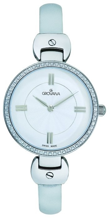 Grovana Sporty 4481.7532 Grovana Sporty 4481.7532Наручные часы<br>Швейцарские часы Sporty Contemporary 4481.7532<br><br>Пол: Женские<br>Страна-производитель: Швейцария<br>Механизм: Кварцевый<br>Материал корпуса: Сталь<br>Материал ремня/браслета: Кожа<br>Водозащита, диапазон: None<br>Стекло: Сапфировое<br>Толщина корпуса: None<br>Стиль: None