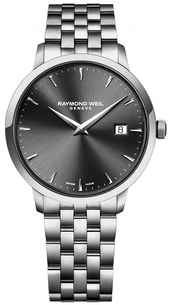 Raymond Weil Toccata 5488-ST-60001 Raymond Weil Toccata 5488-ST-60001Наручные часы<br>Швейцарские часы Raymond Weil Toccata 5488-ST-60001<br><br>Пол: Мужские<br>Страна-производитель: Швейцария<br>Механизм: Кварцевый<br>Материал корпуса: Сталь<br>Материал ремня/браслета: Сталь<br>Водозащита, диапазон: None<br>Стекло: None<br>Толщина корпуса: 7.89 мм<br>Стиль: None