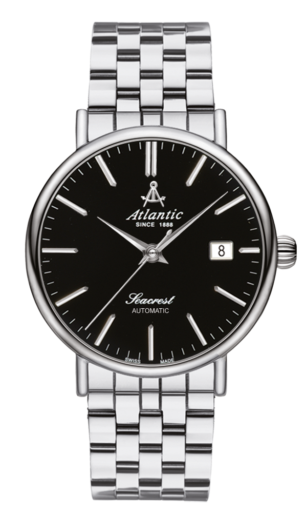 Atlantic Seacrest 50759.41.61 Atlantic Seacrest 50759.41.61Наручные часы<br>Швейцарские часы Atlantic Seacrest 50759.41.61<br><br>Пол: Мужские<br>Страна-производитель: Швейцария<br>Механизм: Механический<br>Материал корпуса: Сталь<br>Материал ремня/браслета: Сталь<br>Водозащита, диапазон: None<br>Стекло: Сапфировое<br>Толщина корпуса: None<br>Стиль: None