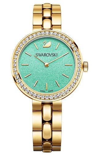 Swarovski 5182212 Swarovski 5182212Наручные часы<br>Швейцарские часы Swarovski Daytime Turquoise Bracelet Watch 5182212<br><br>Пол: Женские<br>Страна-производитель: Швейцария<br>Механизм: Кварцевый<br>Материал корпуса: Сталь<br>Материал ремня/браслета: Сталь<br>Водозащита, диапазон: 20 - 100 м<br>Стекло: Сапфировое<br>Толщина корпуса: None<br>Стиль: None