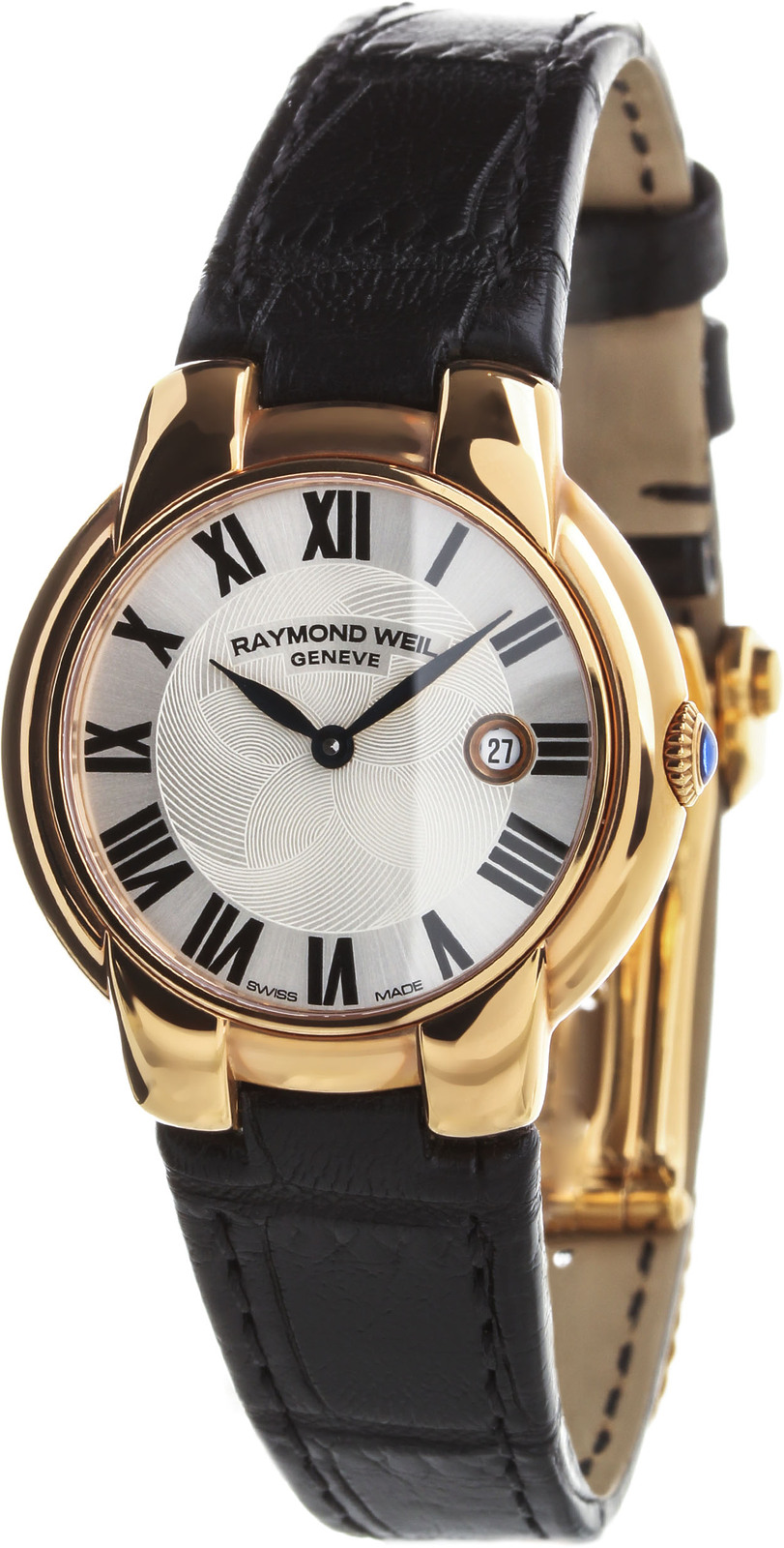 Raymond Weil Jasmine 5229-PC5-01659 Raymond Weil Jasmine 5229-PC5-01659Наручные часы<br>Швейцарские часы Raymond Weil Jasmine 5229-PC5-01659 Модель входит в коллекцию Jasmine . Это модные женские часы. Материал корпуса часов — сталь+золото. В этих часах используется сапфировое стекло. Часы выдерживают давление на глубине 30 м.<br><br>Пол: Женские<br>Страна-производитель: Швейцария<br>Механизм: Кварцевый<br>Материал корпуса: Сталь<br>Материал ремня/браслета: Кожа<br>Водозащита, диапазон: 20 - 100 м<br>Стекло: Сапфировое<br>Толщина корпуса: 7,8 мм<br>Стиль: None