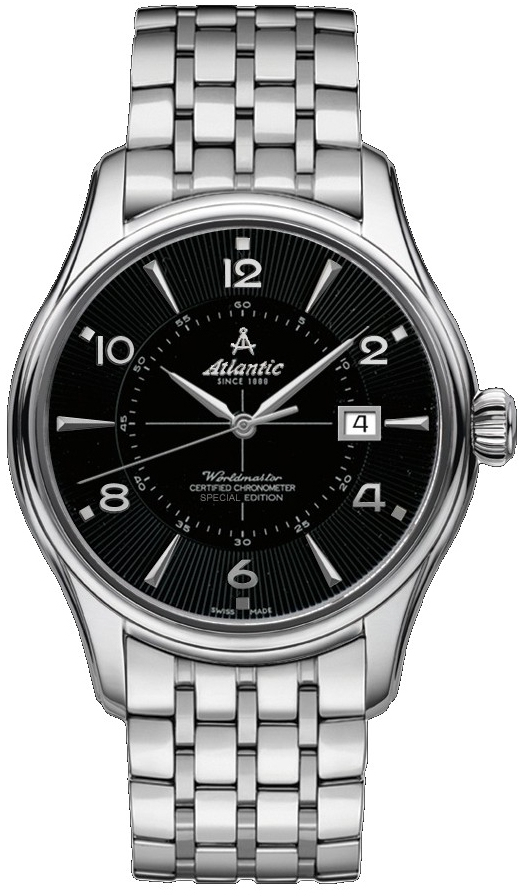 Atlantic Worldmaster 52753.41.65SM Atlantic Worldmaster 52753.41.65SMНаручные часы<br>Швейцарские часы Atlantic Worldmaster 52753.41.65SM<br><br>Пол: Мужские<br>Страна-производитель: Швейцария<br>Механизм: Механический<br>Материал корпуса: Сталь<br>Материал ремня/браслета: Сталь<br>Водозащита, диапазон: 20 - 100 м<br>Стекло: Сапфировое<br>Толщина корпуса: None<br>Стиль: Классика