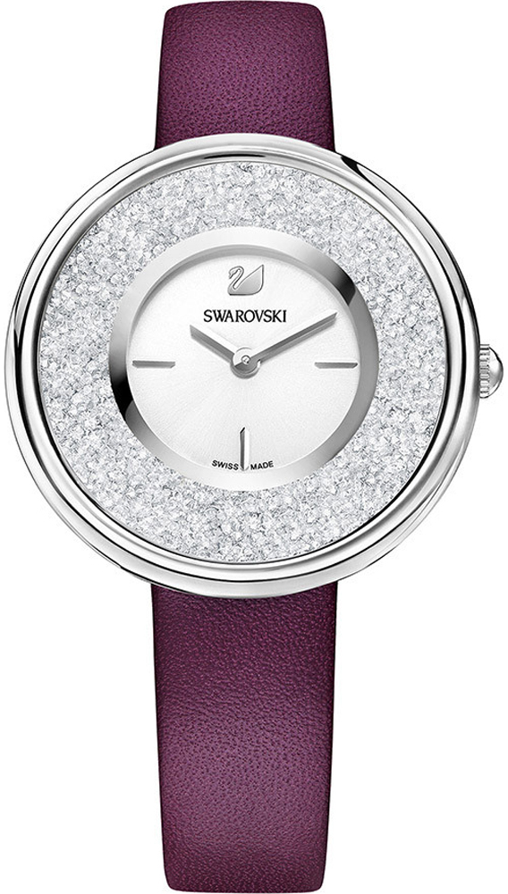 Swarovski Crystalline Pure 5295355 Swarovski Crystalline Pure 5295355Наручные часы<br>Швейцарские часы Swarovski Crystalline Pure 5295355<br><br>Пол: Женские<br>Страна-производитель: Швейцария<br>Механизм: Кварцевый<br>Материал корпуса: Сталь<br>Материал ремня/браслета: Кожа<br>Водозащита, диапазон: None<br>Стекло: Минеральное<br>Толщина корпуса: 7 мм<br>Стиль: None