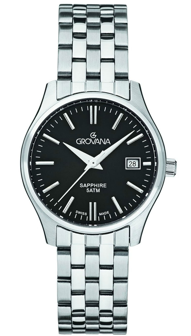 Grovana 5568.1137 Grovana 5568.1137Наручные часы<br>Швейцарские часы Grovana Traditional 5568.1137<br><br>Пол: Женские<br>Страна-производитель: Швейцария<br>Механизм: Кварцевый<br>Материал корпуса: Сталь<br>Материал ремня/браслета: Сталь<br>Водозащита, диапазон: 30 - 60 м<br>Стекло: Сапфировое<br>Толщина корпуса: None<br>Стиль: Классика