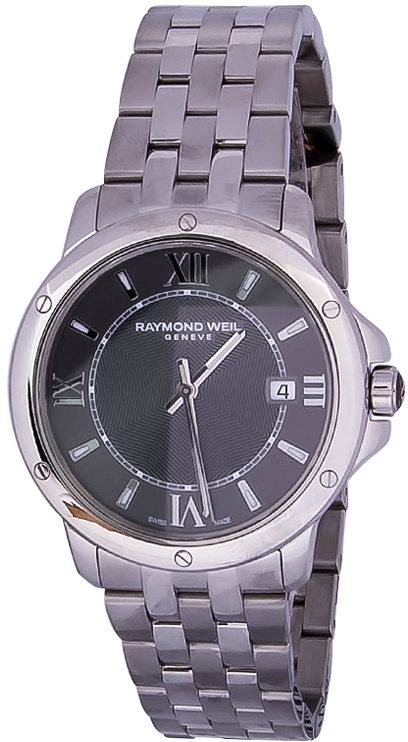 Raymond Weil Tango 5591-ST-00607 Raymond Weil Tango 5591-ST-00607Наручные часы<br>Швейцарские часы Raymond Weil Tango 5591-ST-00607 Данная модель входит в коллекцию Tango. Это модные мужские часы. Материал корпуса часов — сталь. В этих часах используется сапфировое стекло. Часы выдерживают давление на глубине 50 м.<br><br>Пол: Мужские<br>Страна-производитель: Швейцария<br>Механизм: Кварцевый<br>Материал корпуса: Сталь<br>Материал ремня/браслета: Сталь<br>Водозащита, диапазон: 20 - 100 м<br>Стекло: Сапфировое<br>Толщина корпуса: 7.9 мм<br>Стиль: None