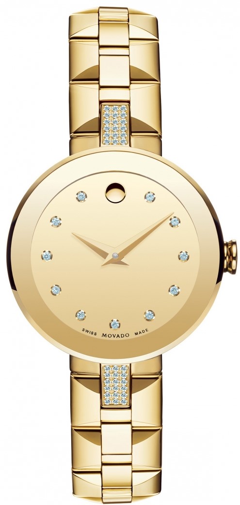 Movado Sapphire 0606817 Movado Sapphire 0606817Наручные часы<br>Швейцарские часы Movado Sapphire 0606817<br><br>Пол: Женские<br>Страна-производитель: Швейцария<br>Механизм: Кварцевый<br>Материал корпуса: Сталь<br>Материал ремня/браслета: Сталь<br>Водозащита, диапазон: 20 - 100 м<br>Стекло: Сапфировое<br>Толщина корпуса: None<br>Стиль: Классика