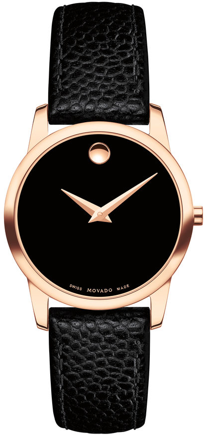 Movado Museum Classic 0607061 Movado Museum Classic 0607061Наручные часы<br>Швейцарские часы Movado Museum Classic 0607061<br><br>Пол: Женские<br>Страна-производитель: Швейцария<br>Механизм: Кварцевый<br>Материал корпуса: Сталь<br>Материал ремня/браслета: Кожа<br>Водозащита, диапазон: None<br>Стекло: Сапфировое<br>Толщина корпуса: None<br>Стиль: None