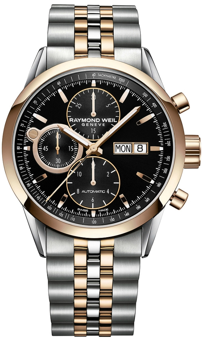 Raymond Weil Freelancer 7730-SP5-20111 Raymond Weil Freelancer 7730-SP5-20111Наручные часы<br>Швейцарские часы Raymond Weil Freelancer 7730-SP5-20111<br><br>Пол: Мужские<br>Страна-производитель: Швейцария<br>Механизм: Механический<br>Материал корпуса: Сталь<br>Материал ремня/браслета: Сталь<br>Водозащита, диапазон: None<br>Стекло: Сапфировое<br>Толщина корпуса: None<br>Стиль: None