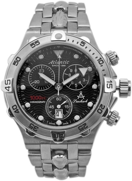 Atlantic Seashark 88485.41.68 Atlantic Seashark 88485.41.68Наручные часы<br>Швейцарские часы Atlantic Seashark 88485.41.68<br><br>Пол: Мужские<br>Страна-производитель: Швейцария<br>Механизм: Кварцевый<br>Материал корпуса: Сталь<br>Материал ремня/браслета: Сталь<br>Водозащита, диапазон: 200 - 800 м<br>Стекло: Сапфировое<br>Толщина корпуса: 12 мм<br>Стиль: Спорт
