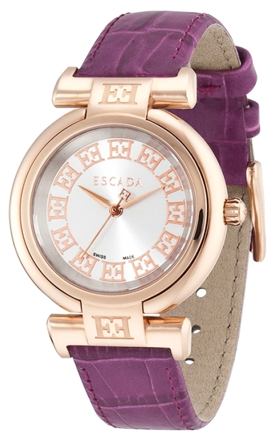 Escada Lauren E2100013 Escada Lauren E2100013Наручные часы<br>Швейцарские часы Escada Lauren E2100013<br><br>Для кого?: Женские<br>Страна-производитель: Швейцария<br>Механизм: Кварцевый<br>Материал корпуса: Сталь<br>Материал ремня/браслета: Кожа<br>Водозащита, диапазон: 20 - 100 м<br>Стекло: Минеральное<br>Толщина корпуса: 8 мм<br>Стиль: Мода