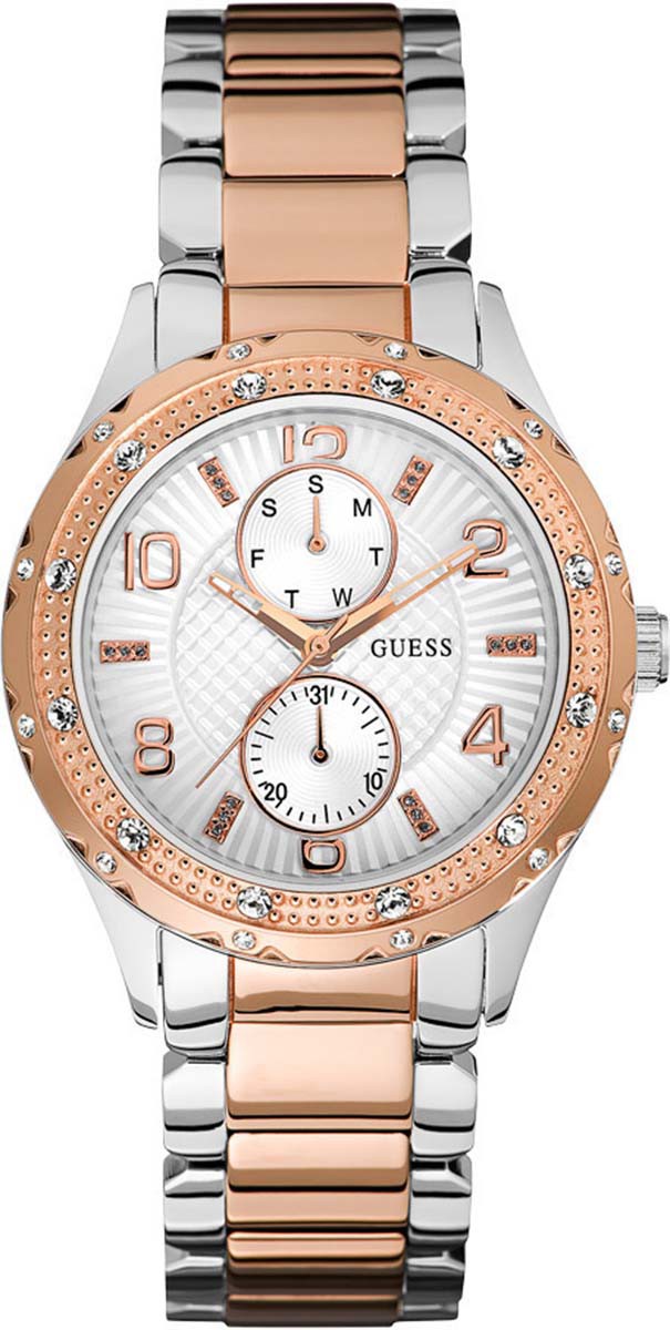 Guess Siren W0442L4 Guess Siren W0442L4Наручные часы<br>Американские часы Guess Siren W0442L4<br><br>Для кого?: Женские<br>Страна-производитель: США<br>Механизм: Кварцевый<br>Материал корпуса: Сталь<br>Материал ремня/браслета: Сталь<br>Водозащита, диапазон: 20 - 100 м<br>Стекло: Минеральное<br>Толщина корпуса: 11.5 мм<br>Стиль: Классика