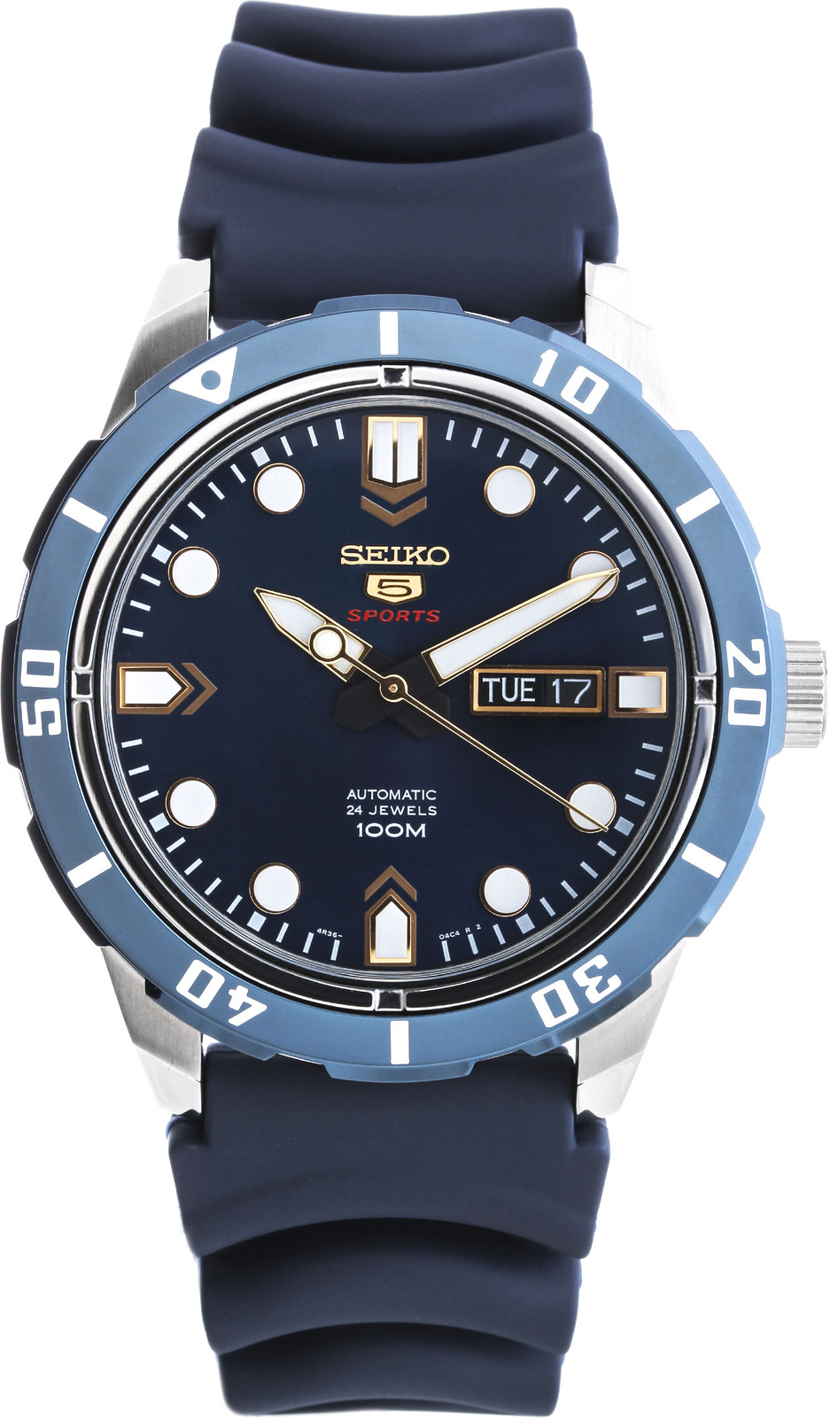 Seiko CS Sports SRP677K2S Seiko CS Sports SRP677K2SНаручные часы<br>Японские часы Seiko Seiko5 Sports SRP677K2S<br><br>Для кого?: Мужские<br>Страна-производитель: Япония<br>Механизм: Механический<br>Материал корпуса: Сталь<br>Материал ремня/браслета: Каучук<br>Водозащита, диапазон: 100 - 150 м<br>Стекло: Минеральное<br>Толщина корпуса: None<br>Стиль: Классика