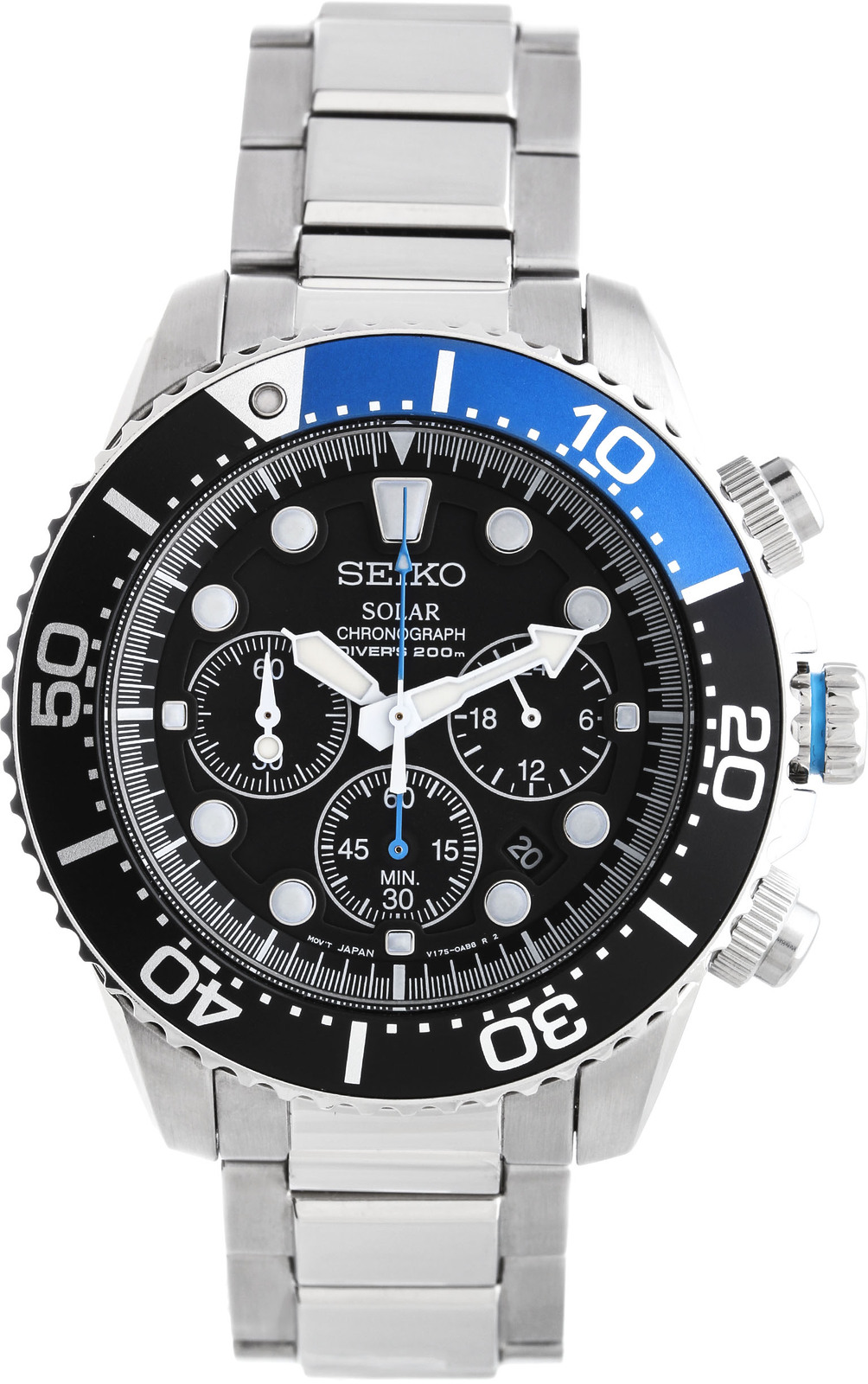 Seiko CS Sports SSC017P1 Seiko CS Sports SSC017P1Наручные часы<br>Японские часы Seiko CS Sports SSC017P1<br><br>Для кого?: Мужские<br>Страна-производитель: Япония<br>Механизм: Кварцевый<br>Материал корпуса: Сталь<br>Материал ремня/браслета: Сталь<br>Водозащита, диапазон: 200 - 800 м<br>Стекло: Минеральное<br>Толщина корпуса: 12 мм<br>Стиль: Спорт