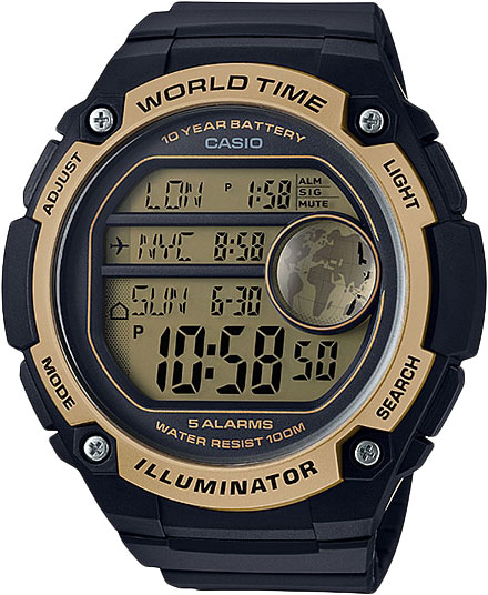 Casio Standard AE-3000W-9A Casio Standard AE-3000W-9AНаручные часы<br>Японские часы Casio Standard AE-3000W-9A<br><br>Пол: Мужские<br>Страна-производитель: Япония<br>Механизм: Кварцевый<br>Материал корпуса: Пластик<br>Материал ремня/браслета: Пластик<br>Водозащита, диапазон: None<br>Стекло: Пластиковое<br>Толщина корпуса: 15,8мм<br>Стиль: None