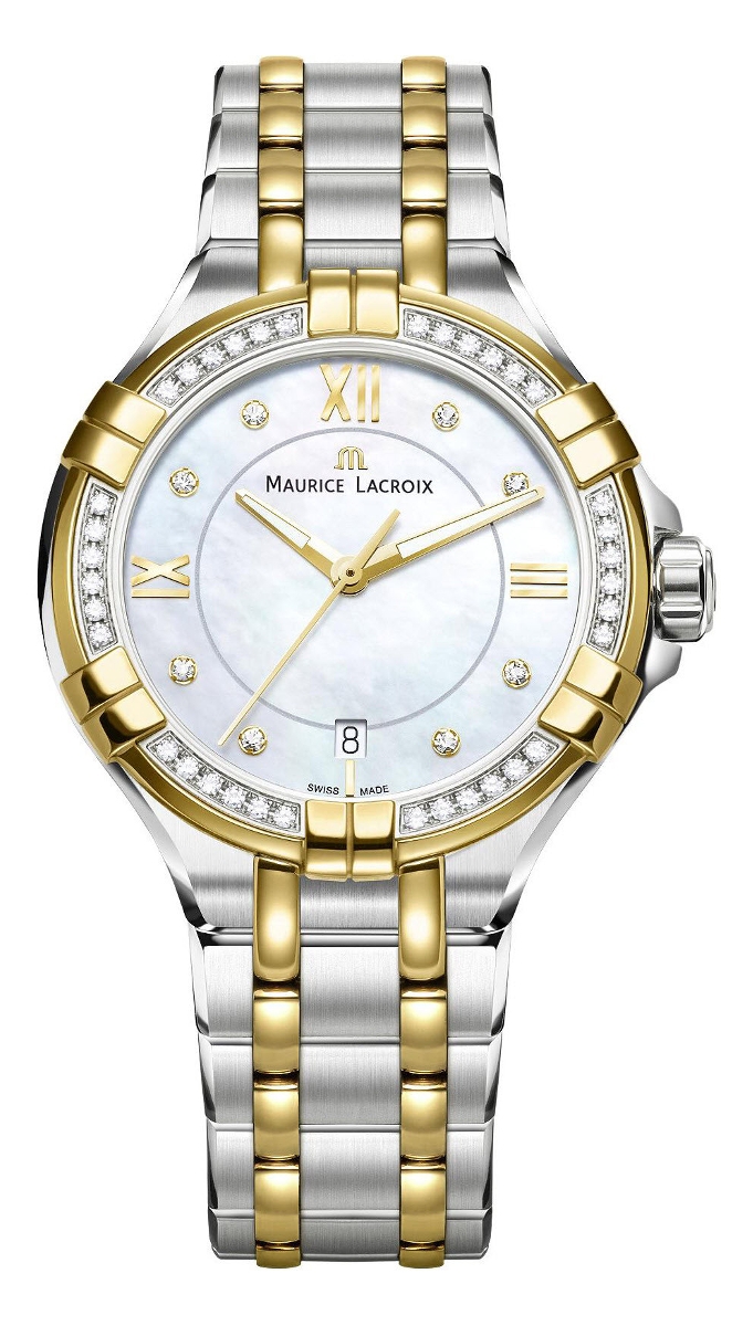 Maurice Lacroix Aikon AI1006-DY503-171-1 Maurice Lacroix Aikon AI1006-DY503-171-1Наручные часы<br>Швейцарские часы Maurice Lacroix Aikon AI1006-DY503-171-1<br><br>Пол: Женские<br>Страна-производитель: Швейцария<br>Механизм: Кварцевый<br>Материал корпуса: Сталь+Золото<br>Материал ремня/браслета: Сталь<br>Водозащита, диапазон: None<br>Стекло: Сапфировое<br>Толщина корпуса: None<br>Стиль: None